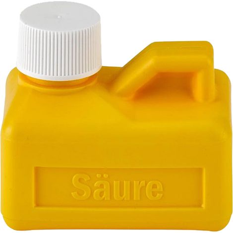SIEVERT Bouteille d'acide 125 ml, jaune - 757208