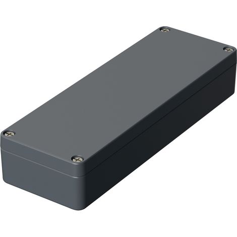 Bopla EUROMAS A 106 01106000 Industrie-Gehäuse 185.5 x 64 x 34.5 Aluminium Silber-Grau (RAL 7001) (1/2)