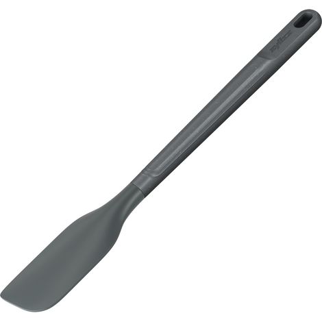 Zyliss Spatola Cucina Poco in Paglia di Grano/Silicone Resistente, Spatola per Cucinare e Mescolare con Silicone Resistente al Calore, Grigio Beluga, 27 cm x 3,5 cm, Lavabile in lavastoviglie (1/5)