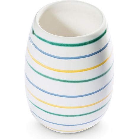 Gmundner Keramik Buntgeflammt, Vase (H: 15cm)
