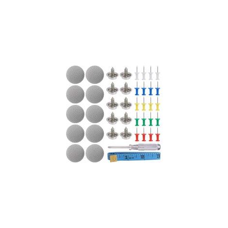 FLITI Universal Car Roof Repair Kit with 65 Fastening Buttons, 2cm Rivets, Pins and Tape for Cars and Trucks (1/5)