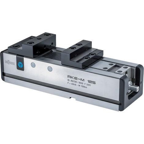 Röhm NC-Compactor RKE-M, Ancho de mandíbula 125, con mordazas escalonadas - 182138 (1/5)