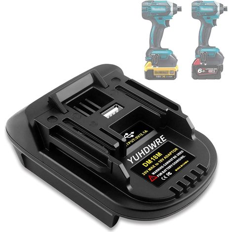 DM18M pour Adaptateur de batterie, adaptateur convertisseur pour 20V (1/5)