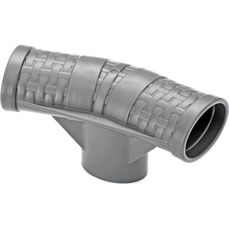 [NEVER USED]  Swimming Pool Tee Connector, Plastic Oval Joint Frame Connector for Swimming Pool, Spa Rooms, Fits P07082