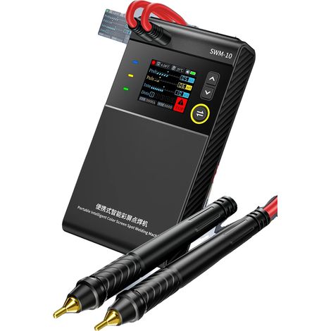 Soudeur par points, Design portable, Capacité de batterie de 5000mAh, Noir (1/2)
