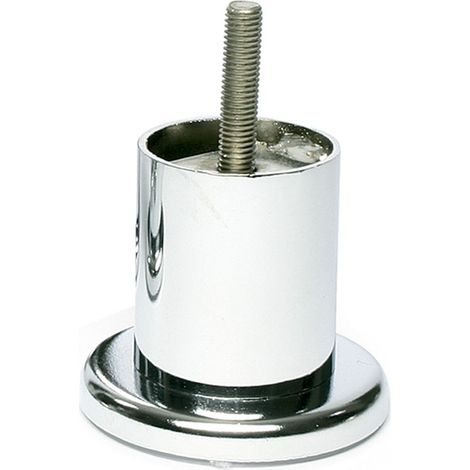 Q&Q pata metálica paola m8 cromo altura h60 , · Material: hierro· Elegir altura.La pata metálica para sofás o muebles modelo Paola está fabrica (1/2)