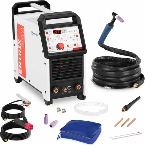 Saldatrice ALU - TIG AC/DC - 200 A - digitale - 230 V - Pulsato 140007008