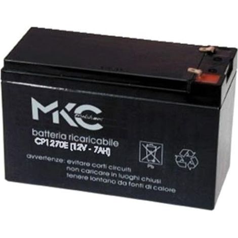 Batteria al piombo 12V 7Ah B12V7A