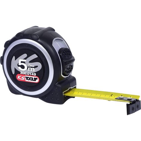 KS TOOLS Mètre à ruban avec blocage, 5 mx25mm ( 300.0143 ) (1/5)