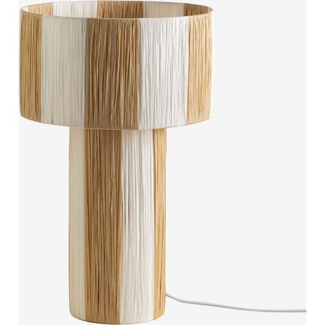 Lampada da tavolo in rafia Evora SKLUM