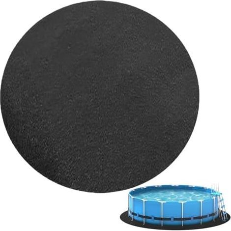 Tapis De Sol pour Piscine - 4 X 4 M Bâche De Protection Robuste Et Anti-Crevaison, Tapis De Sol Universel pour Piscine Tubulaire, Gonflable Et Spa, Rond/Rectangulaire (1/5)
