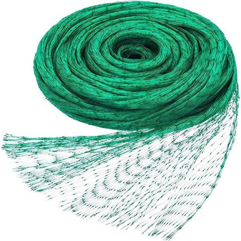 Filet Anti-Oiseaux, Filet de Jardin Vert 4x10m, Filet de Protection pour Filet de Plantes, protège Plantes, Fruits, Fleurs et légumes, Trou de 15mm (1/5)