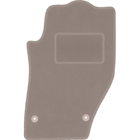 Alfombrilla de conductor beige para Peugeot 308 CC cabrio (2007-2013) (1/5)