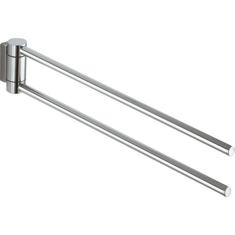 Toallero KEUCO PLAN 438 mm, 2 brazos, giratorio, 14918170000
