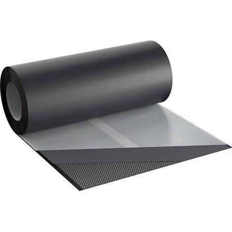 Bande d'étanchéité EPDM 300 mm x 5 m – Résistante à l'eau et au froid – Flexible – Traité anti-UV – Grille de renfort aluminium – Artisanmat (1/2)