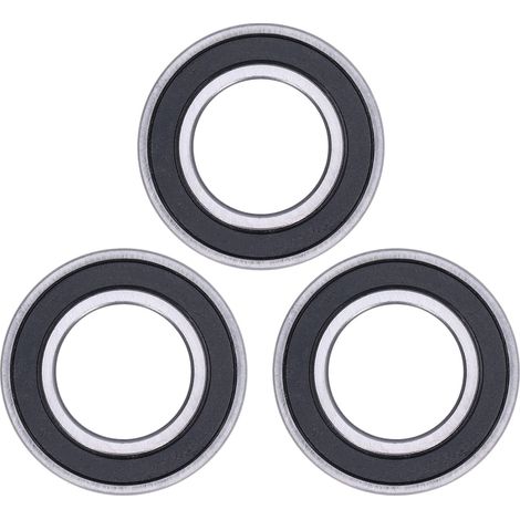 Kit de 3 joints d'étanchéité en caoutchouc pour roulements à billes à gorge profonde, adapté aux équipements mécaniques 6005 (1/5)