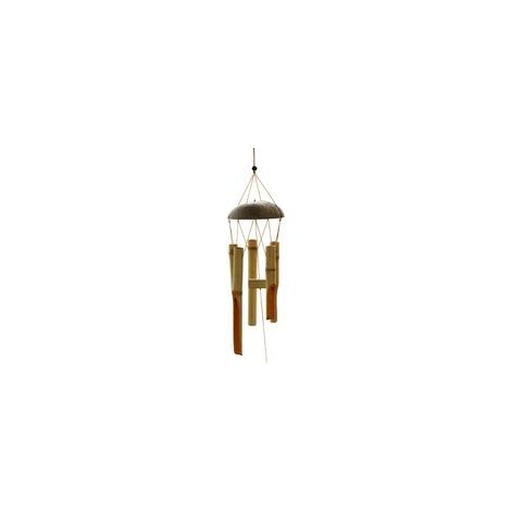 Carillons éoliens en bambou, son agréable, adaptés à la décoration de jardin (1/2)