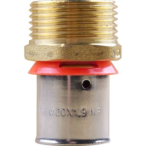 Raccord PER à sertir Ø20x1,9 - Mâle 3/4" (20/27) - IBP Bänninger (1/4)