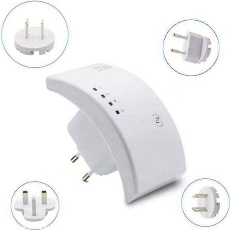 Répéteur WiFi, Amplificateur Signal WiFi N300, Extender WiFi, 1 Port Ethernet, Couvre jusqu'à 200㎡ (1/4)