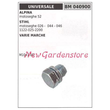 Dekompressorzylinder UNIVERSAL Motor verschiedene Marken Kettensäge 52 026 040900
