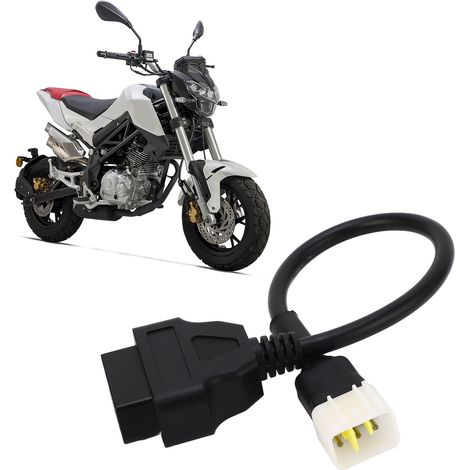 OBD2 6-polig auf 16-polig Diagnoseadapterkabel für Delphi Benelli TNT GT TRK (1/5)