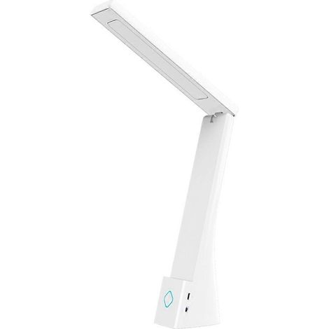 Lampe de bureau LED blanche, rechargeable et pliable, avec protection des yeux, pour la lecture et l'écriture des enfants. (1/5)