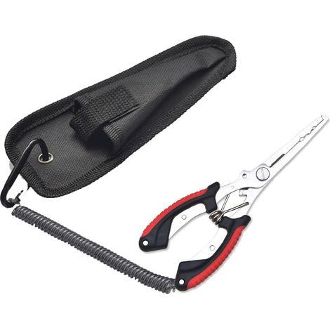 Pince Pêche Hameçon - 1 pièce, Pince Pêche Hameçon Outil + Corde/Sac - Pour Couper Ligne (1/5)