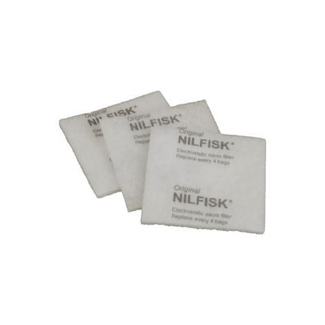 Lot de 3 Pre-filtre extreme pour Aspirateur NILFISK ADVANCE 1470157500