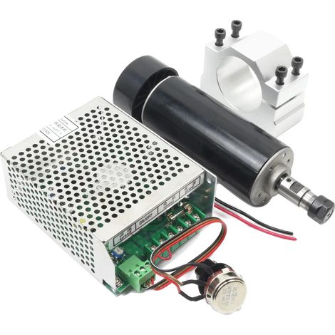 Moteur à broche, puissance de 500W, contrôleur de régulateur de vitesse (1/5)