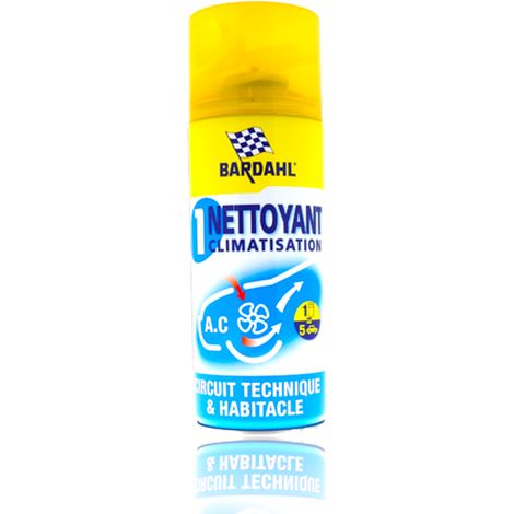 BARDAHL nettoyant clim purifiant climatisation antibacterien 5 voiture XXL