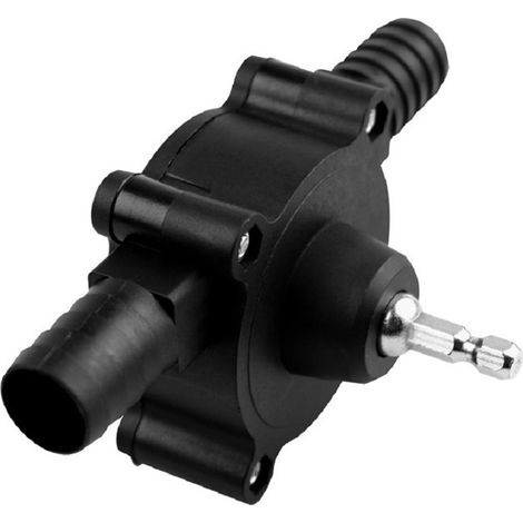 Mini pompe de perceuse électrique Portable huile moteur diesel eau liquide pompe de distribution auto-amorçante manuelle vitesse de pompage rapide (1/2)