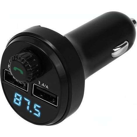 M27 Neues Siebenfarbenlicht V5.0 Auto-Bluetooth-Freisprechsystem mit MP3/FM-Transmitter und Musikplayer -- G34 (1/3)
