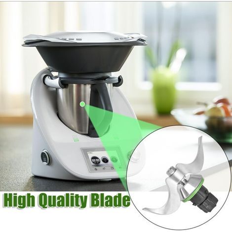 Cuchillas amasadoras específicas para Thermomix TM5 y TM6 – Cuchillas de acero inoxidable – Amasado de alta eficiencia – Fáciles de limpiar, no dejan residuos—2-2：FORTELIX H