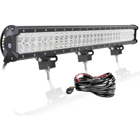 91,7 cm 28 pouces 180W LED Light Bar Spot Combo Faisceau Offroad Lampe de travail LED pour véhicules tout-terrain 4x4 ATV Utvs, 12V 24V étanche (1/5)