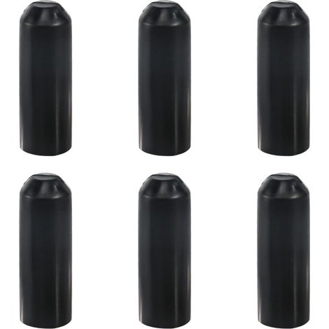 Stück Schrumpfkappen 15 x 45 mm Schrumpfschlauch Schrumpfschlauch-Endkappen Wasserdichter Schrumpfschlauch zur Isolierung von Kabelenden