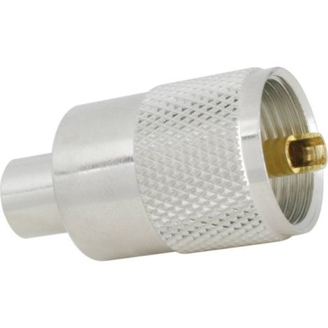 SSB Electronic Aircell 7 7390 Connettore UHF Spina dritta 50 Ω 1 pz.