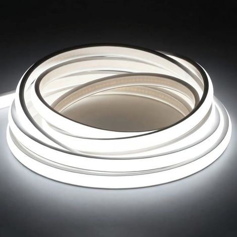 Ruban Led Cob 220V,Bandeau Led Cuisine Haute Densité 15W/M,Etanche Ip67 Lumière Linéaire Uniforme Sans Points,Bande Lumineus[CA128] (1/5)