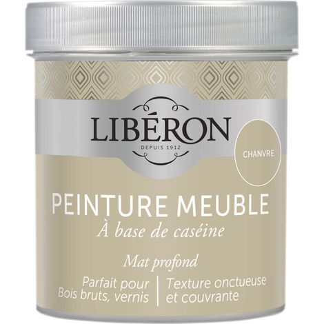 Peinture meuble à base de caséine LIBERON Chanvre mat 500 ML