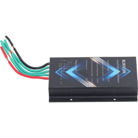Régulateur Éolienne 800W Aluminium IP67 Étanche Contrôleur Générateur Éolien 12V 24V (1/5)