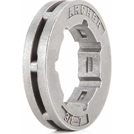 Bague standard pour pignon tronçonneuse 3/8", 7 dents (1/4)
