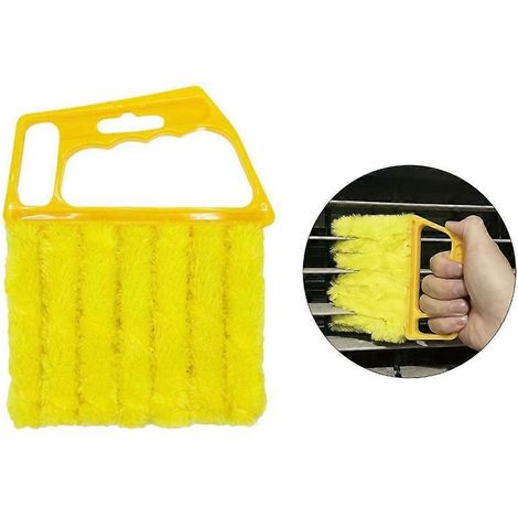 Brosse à dépoussiérer pour stores, outil de nettoyage pour stores et climatiseurs (1/4)