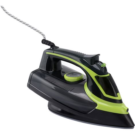 Fer à repasser vapeur portable 2400 W pour la maison, avec réservoir d'eau, utilisable à sec ou humide, prise britannique 220 V. (1/5)