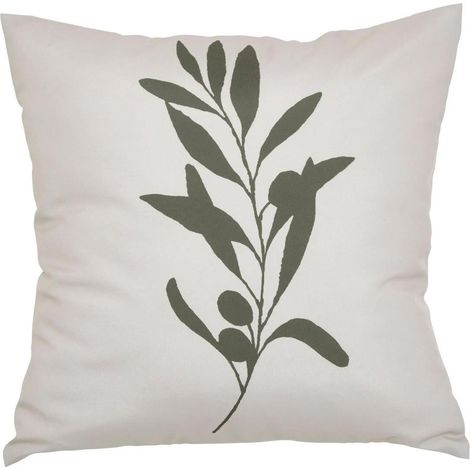 Housse de Coussin Extérieur "Tileo" 40x40cm Blanc