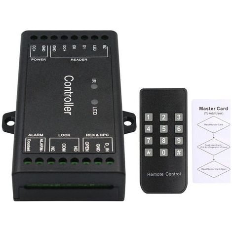 Sboard Taille Porte Simple Wifi TéLéCommande Panneau de ContrLe D'AccèS 12 V Wiegand 26-44 Bits EntréE Tuya 1000 Utilisateur