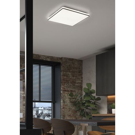 Plafón CORA 24W negro (1/3)