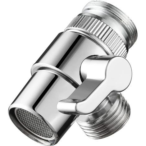 Vanne de dérivation à trois voies, vanne de dérivation de robinet, adaptateur de robinet (1/4)