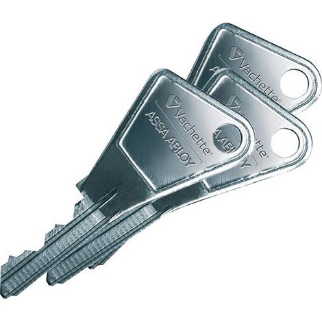 Clé V5 pour variure UA 1001. laiton poli - ASSA ABLOY FRANCE VACHETTE