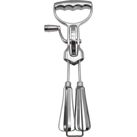 Handheld Stainless Steel Double Rotary Hand-Crank Blender - The Perfect Choice