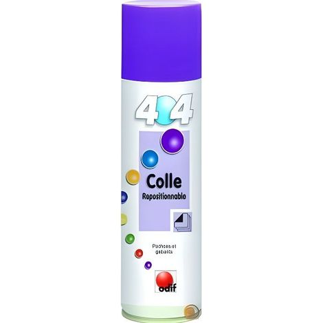 Colle en spray - ODIF - 404 - 250ml - Repositionnable - Multi-supports (1/2)