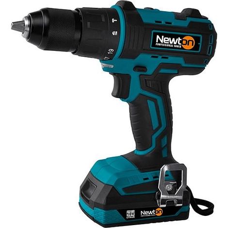 NEWTON Trapano avvitatore a percussione 18v litio 2,0 ah, motore brushless (1/4)
